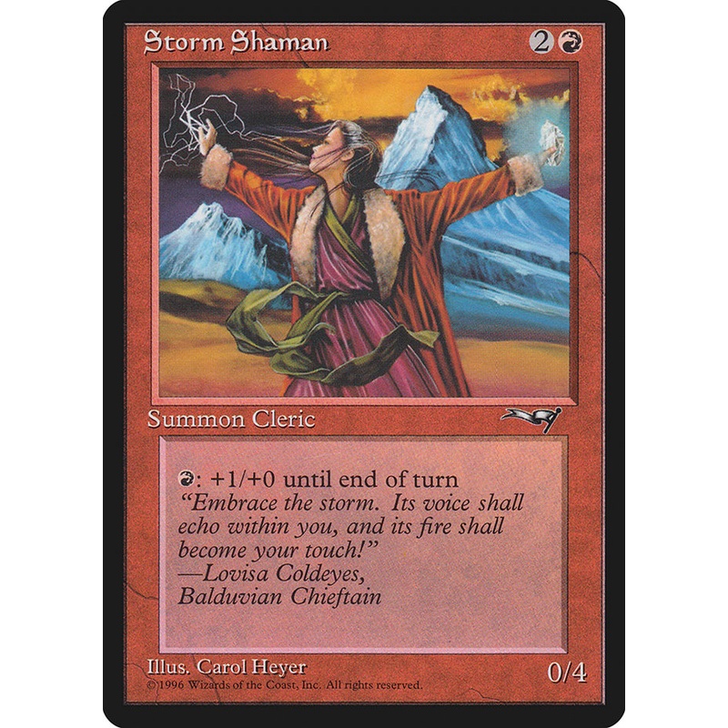 Storm Shaman (Female) [Alliances]