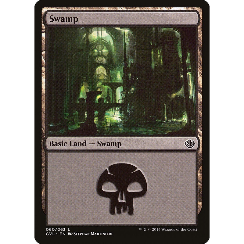 Swamp (60) (Garruk vs. Liliana) [Duel Decks Anthology]