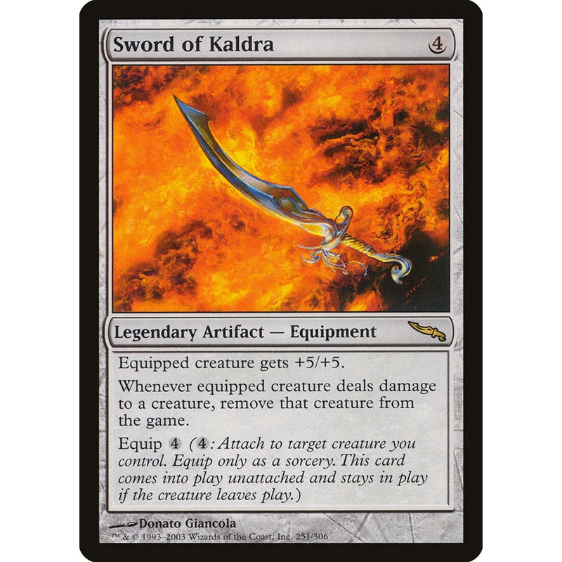 Sword of Kaldra [Mirrodin]