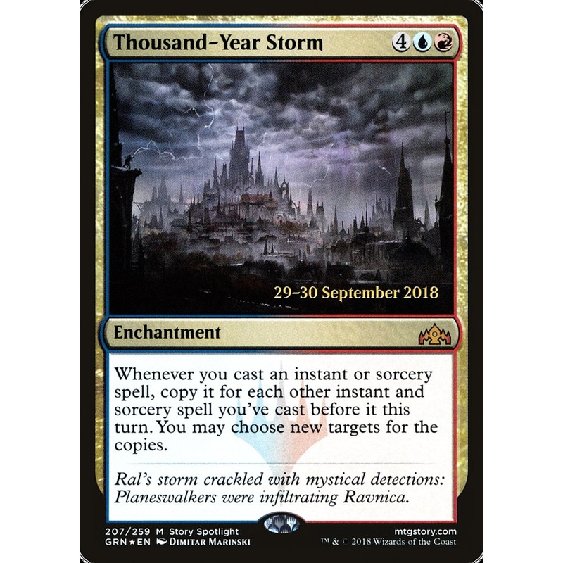 Thousand-Year Storm [Guilds of Ravnica Prerelease Promos]