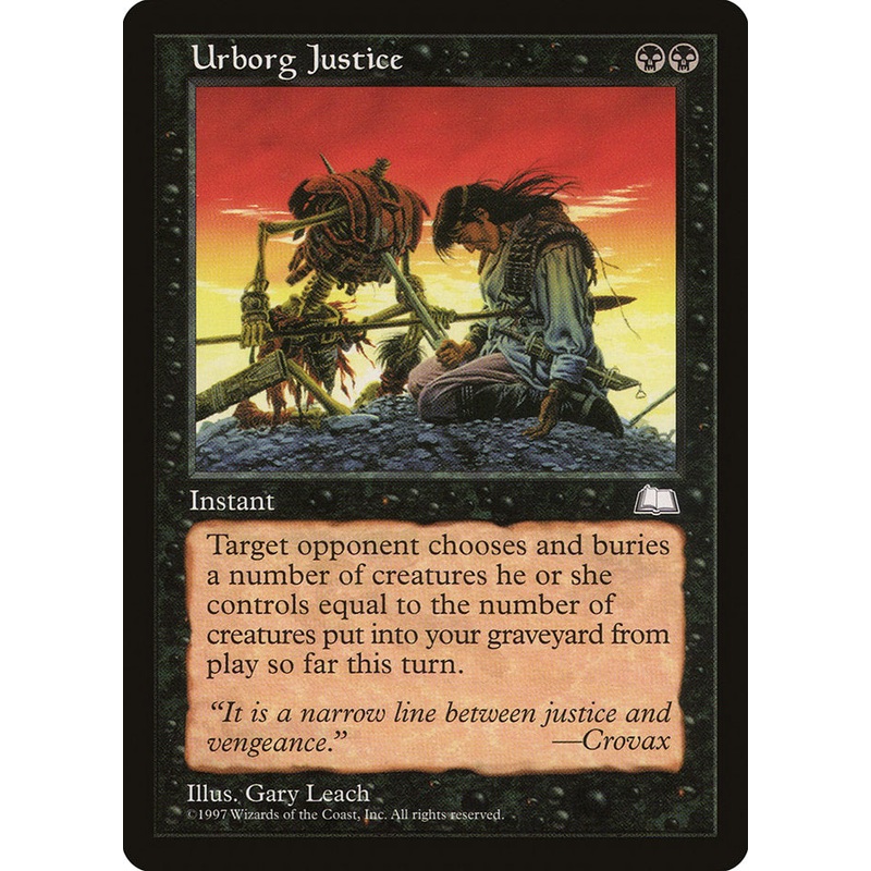 Urborg Justice [Weatherlight]