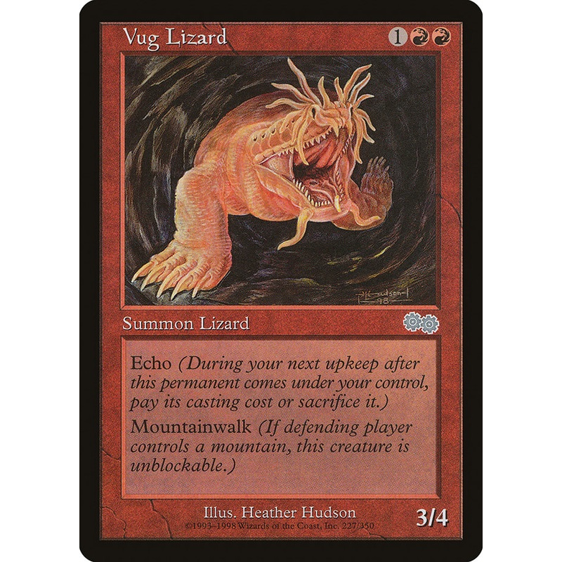 Vug Lizard [Urza's Saga]