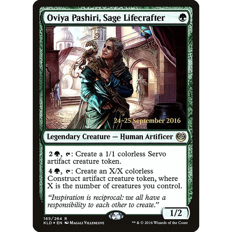 Oviya Pashiri, Sage Lifecrafter [Kaladesh Prerelease Promos]