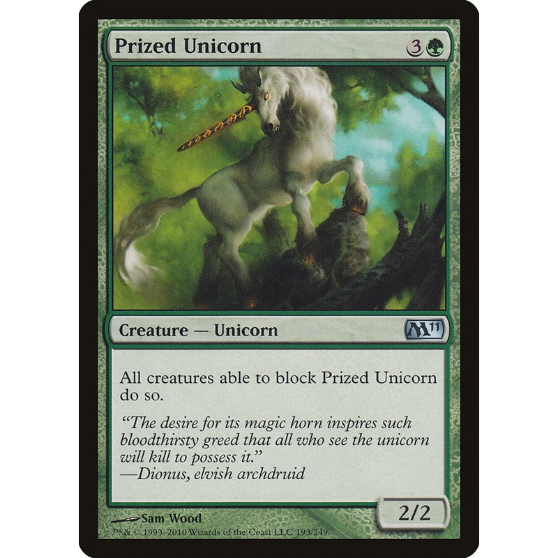 Prized Unicorn [Magic 2011]
