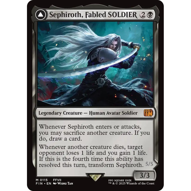 Sephiroth, Fabled SOLDIER // Sephiroth, One-Winged Angel [FINAL FANTASY]
