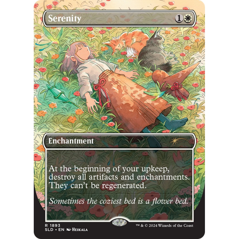 Serenity (Rainbow Foil) [Secret Lair Drop Series]