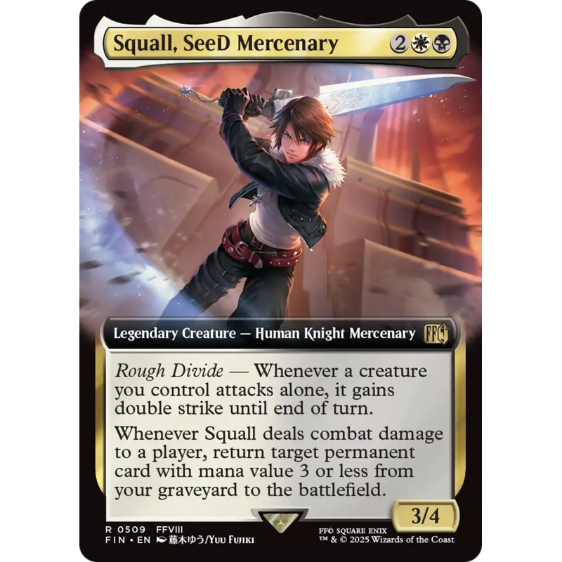 Squall, SeeD Mercenary (Extended Art) [FINAL FANTASY]