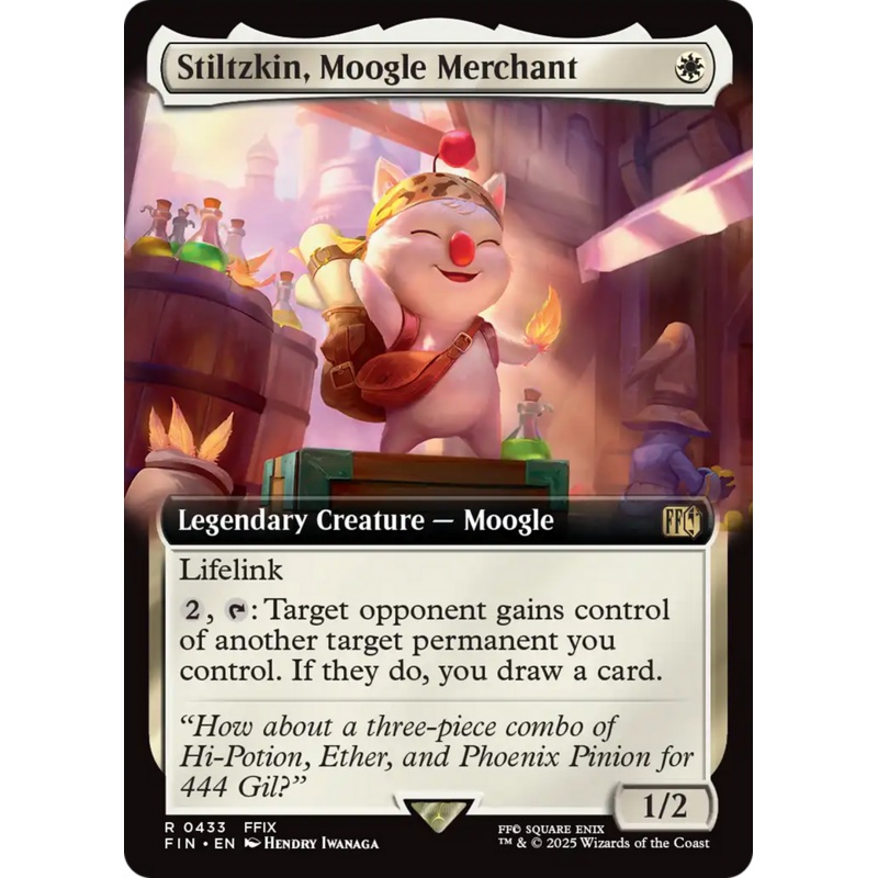 Stiltzkin, Moogle Merchant (Extended Art) [FINAL FANTASY]