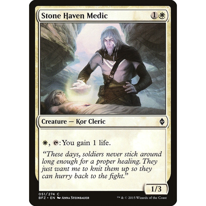 Stone Haven Medic [Battle for Zendikar]