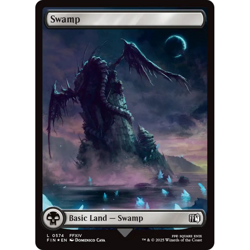 Swamp (0574) (Surge Foil) [FINAL FANTASY]