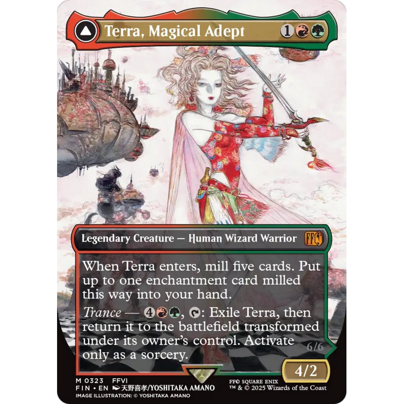 Terra, Magical Adept // Esper Terra (Borderless) [FINAL FANTASY]