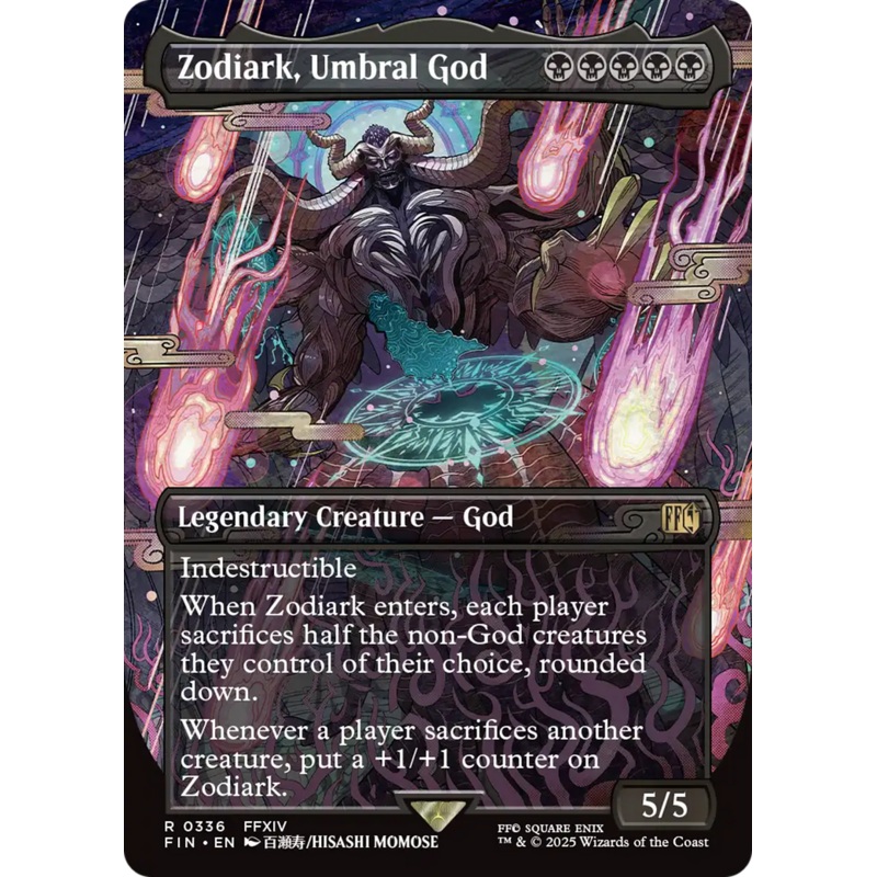 Zodiark, Umbral God (Borderless) [FINAL FANTASY]