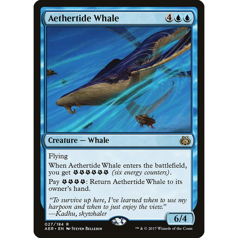 Aethertide Whale [Aether Revolt]