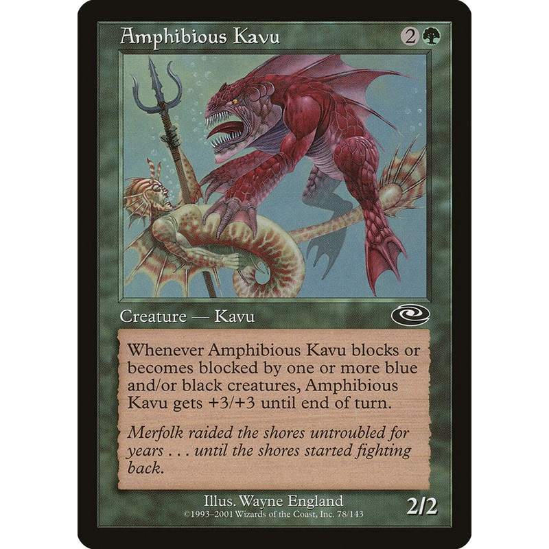 Amphibious Kavu [Planeshift]