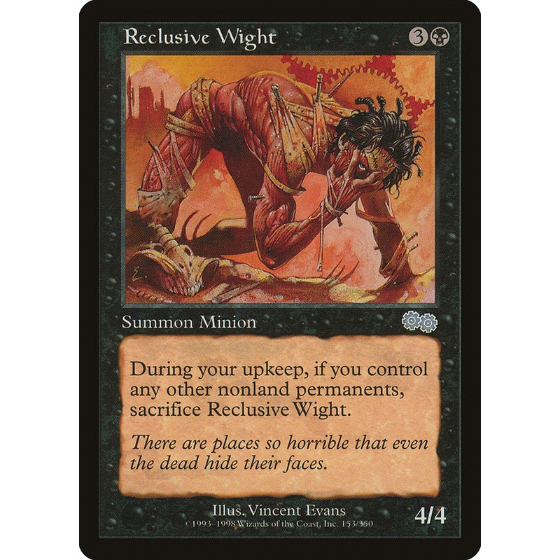 Reclusive Wight [Urza's Saga]