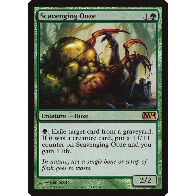 Scavenging Ooze (Duels of the Planeswalkers Promos) [Duels of the Planeswalkers Promos 2013]