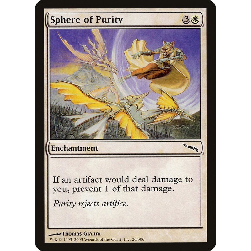 Sphere of Purity [Mirrodin]