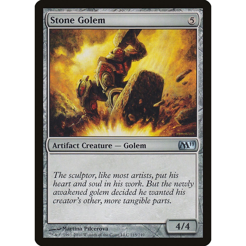 Stone Golem [Magic 2011]