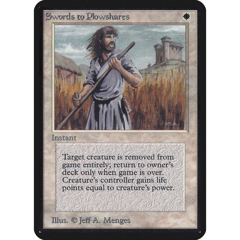 Swords to Plowshares [Alpha Edition]