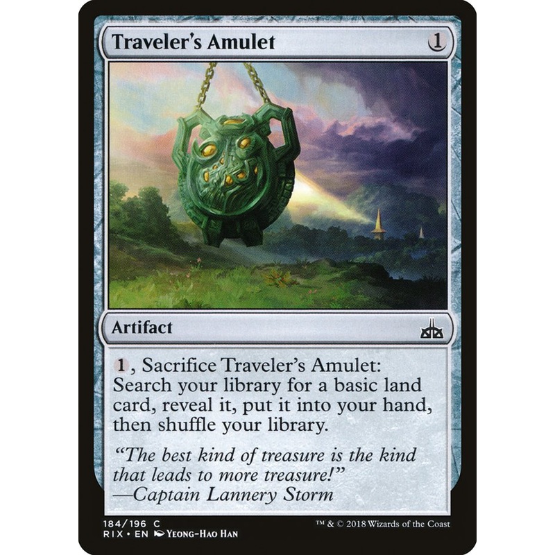 Traveler's Amulet [Rivals of Ixalan]