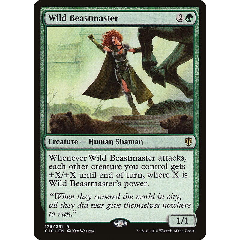 Wild Beastmaster [Commander 2016]