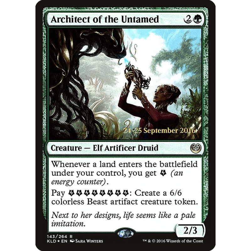 Architect of the Untamed [Kaladesh Prerelease Promos]