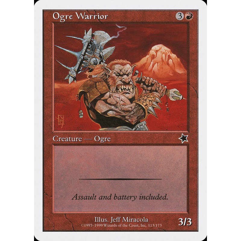 Ogre Warrior [Starter 1999]