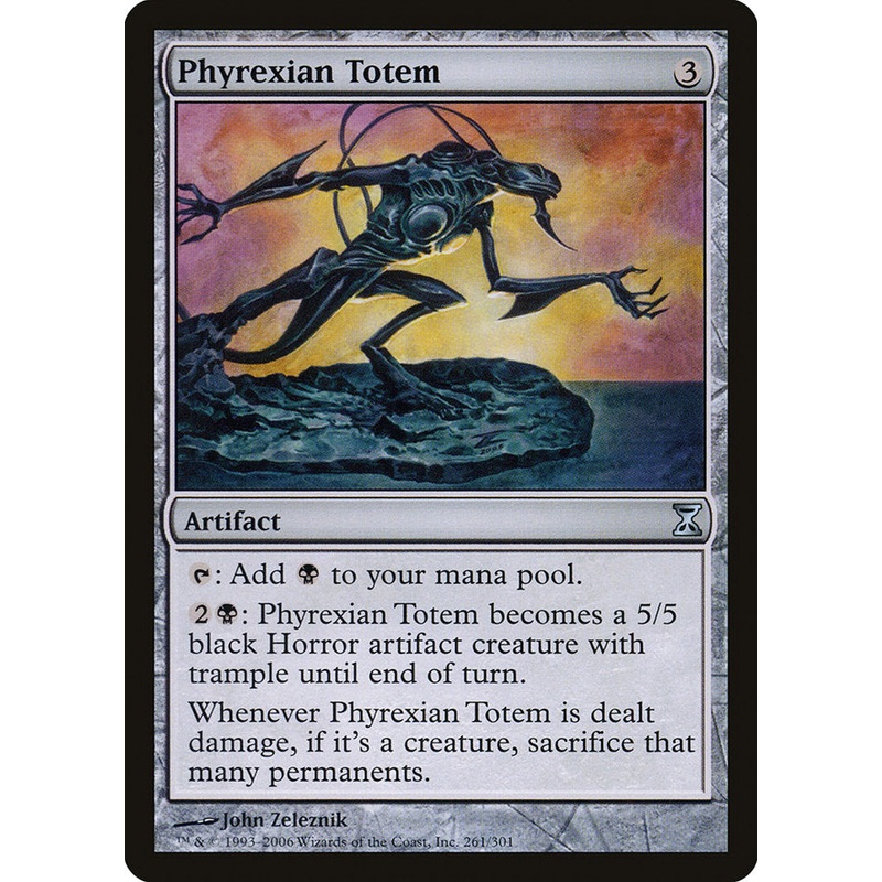 Phyrexian Totem [Time Spiral]