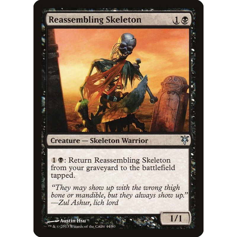 Reassembling Skeleton [Duel Decks: Sorin vs. Tibalt]