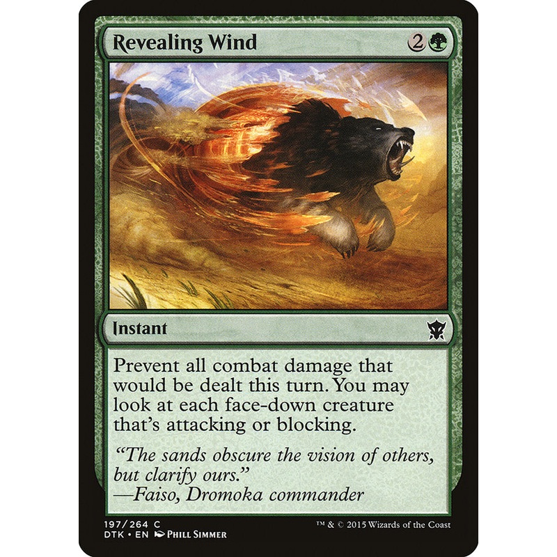 Revealing Wind [Dragons of Tarkir]