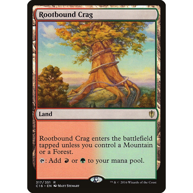 Rootbound Crag [Commander 2016]