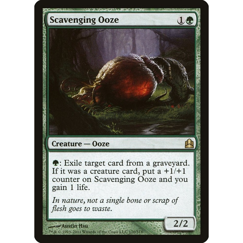 Scavenging Ooze [Commander 2011]