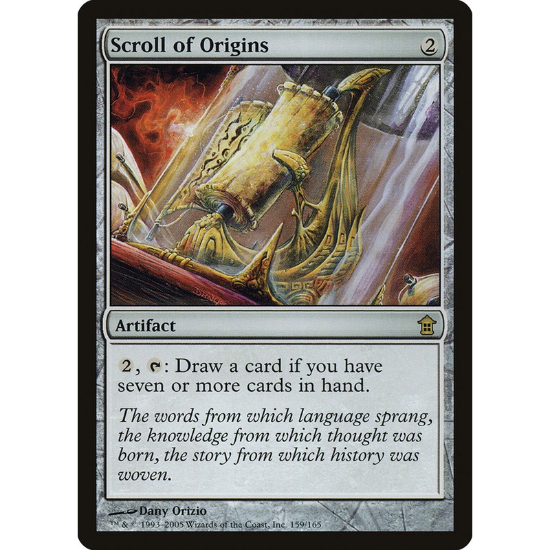 Scroll of Origins [Saviors of Kamigawa]