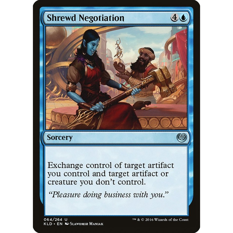 Shrewd Negotiation [Kaladesh]