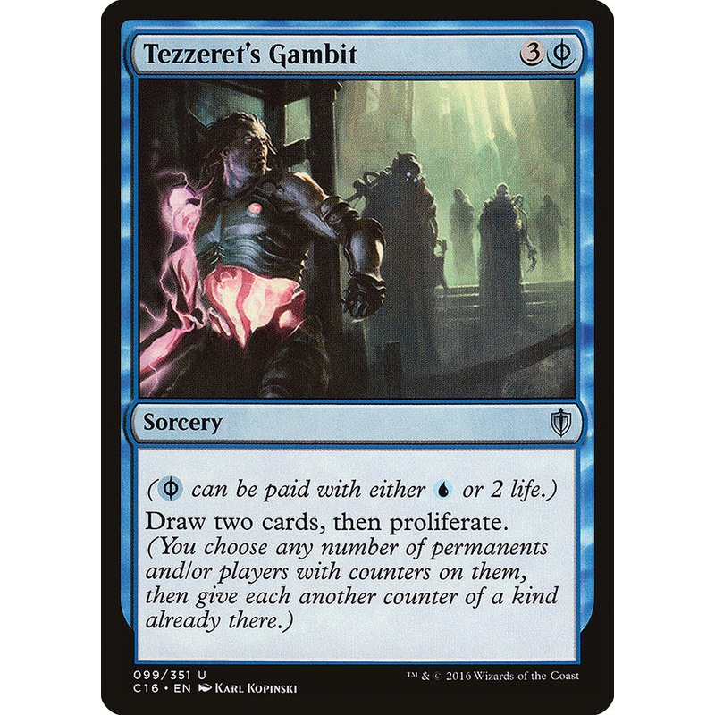 Tezzeret's Gambit [Commander 2016]