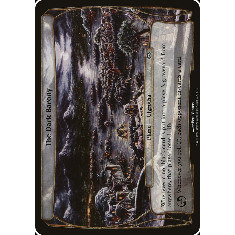 The Dark Barony (Planes) [Planechase Planes]