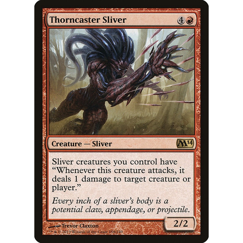 Thorncaster Sliver [Magic 2014]