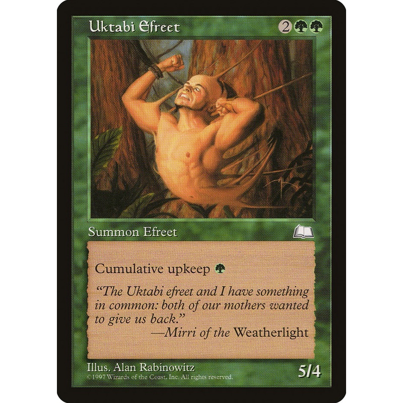 Uktabi Efreet [Weatherlight]