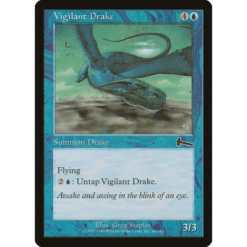 Vigilant Drake [Urza's Legacy]