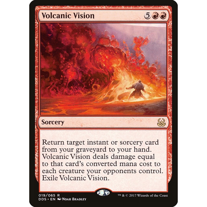 Volcanic Vision [Duel Decks: Mind vs. Might]
