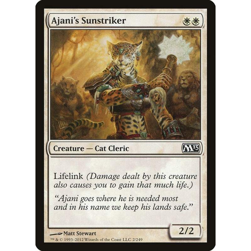 Ajani's Sunstriker [Magic 2013]