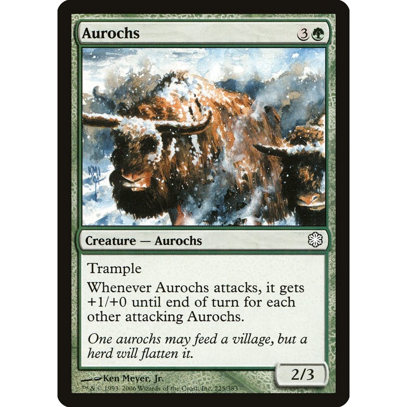 Aurochs [Coldsnap Theme Decks]