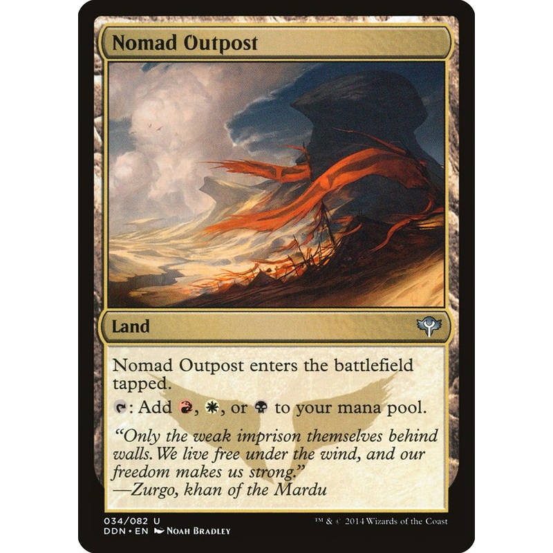 Nomad Outpost [Duel Decks: Speed vs. Cunning]