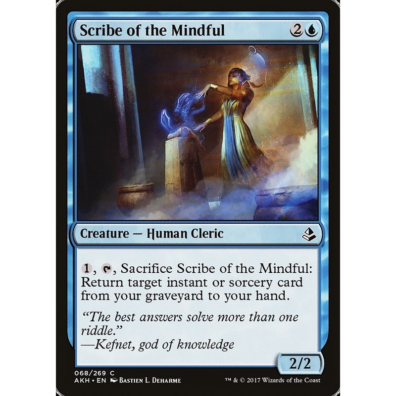 Scribe of the Mindful [Amonkhet]
