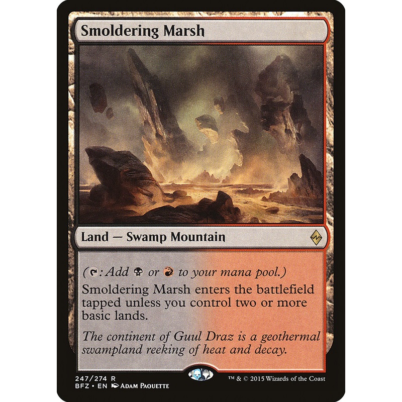 Smoldering Marsh [Battle for Zendikar]