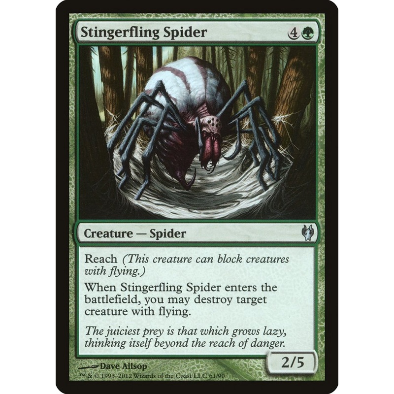 Stingerfling Spider [Duel Decks: Izzet vs. Golgari]