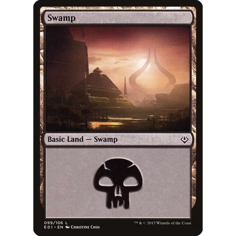 Swamp (99) [Archenemy: Nicol Bolas]