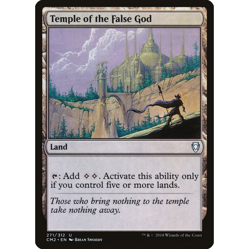 Temple of the False God (271/312) [Commander Anthology Volume II]