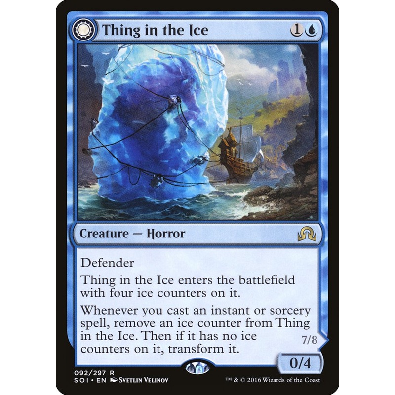 Thing in the Ice // Awoken Horror [Shadows over Innistrad]