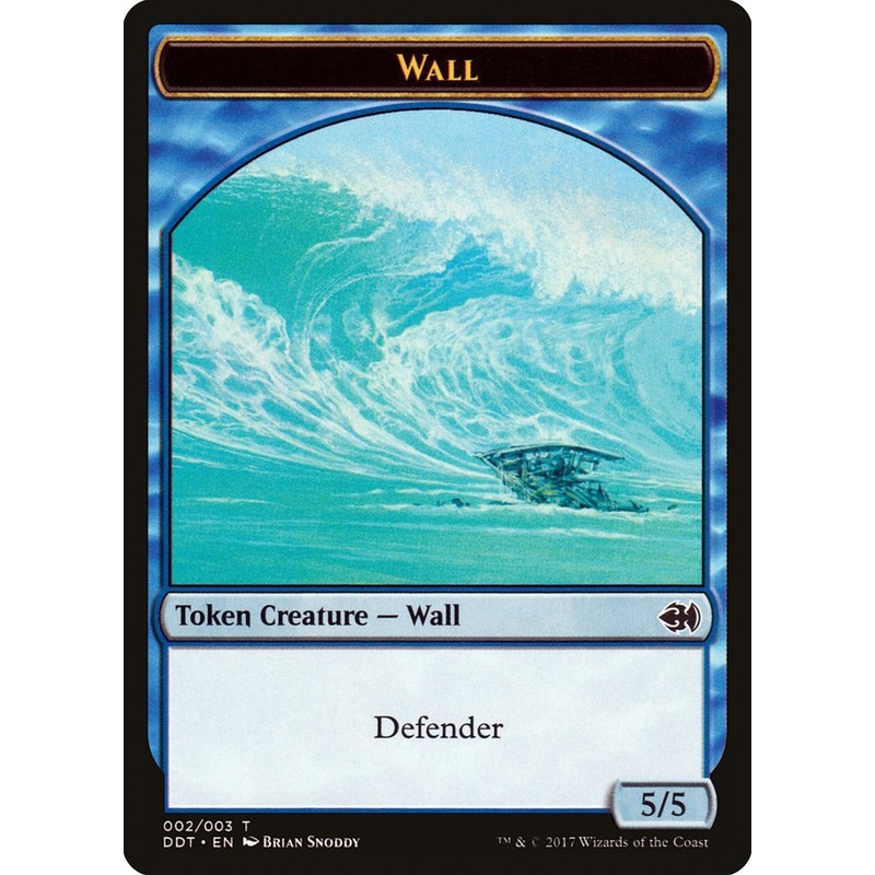 Wall Token [Duel Decks: Merfolk vs. Goblins Tokens]